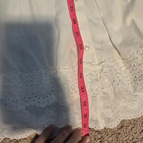 Simone Rocha White Blouse - Picture 6 of 7